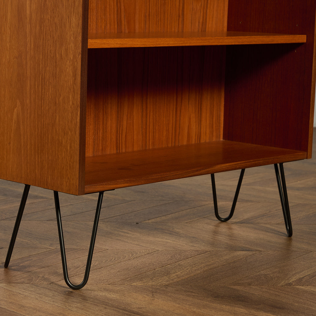 ヴィンテージ ブックシェルフ カスタム アイアンヘアピンレッグ