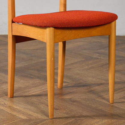 英国 ヴィンテージ ダイニングチェア 座面張替え済み