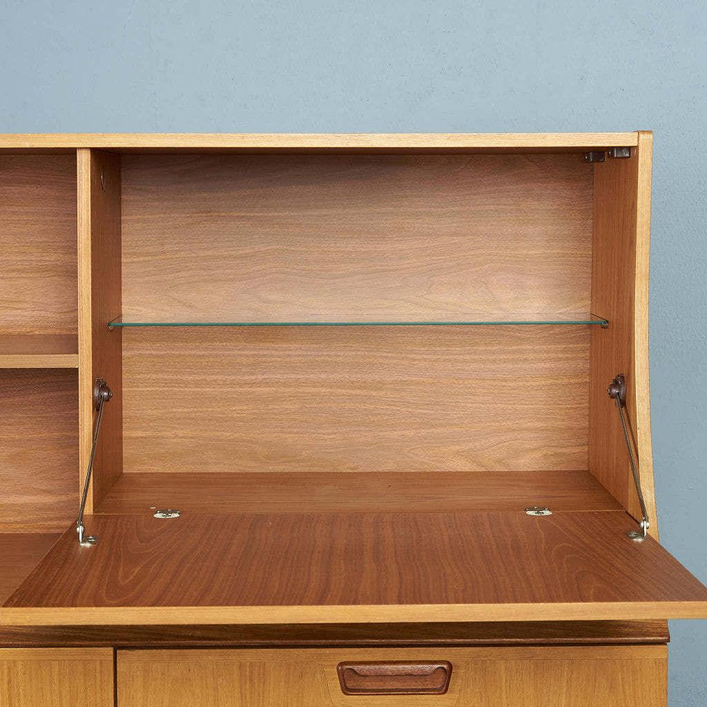 英国ヴィンテージ ハイサイドボード / ハイボード