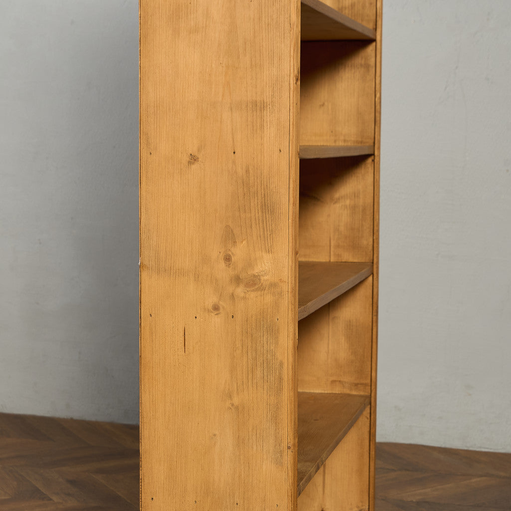 カントリー スタイル パイン材 ブックシェルフ