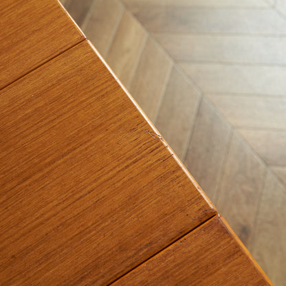 デンマーク Ansager Mobler ヴィンテージ ドロップリーフゲートレッグテーブル / ダイニングテーブル #83632