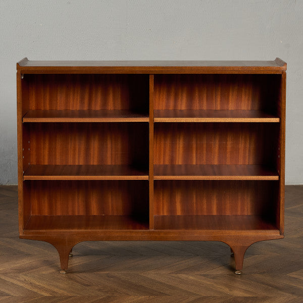 ヴィンテージ ナロー オープン ブックケース