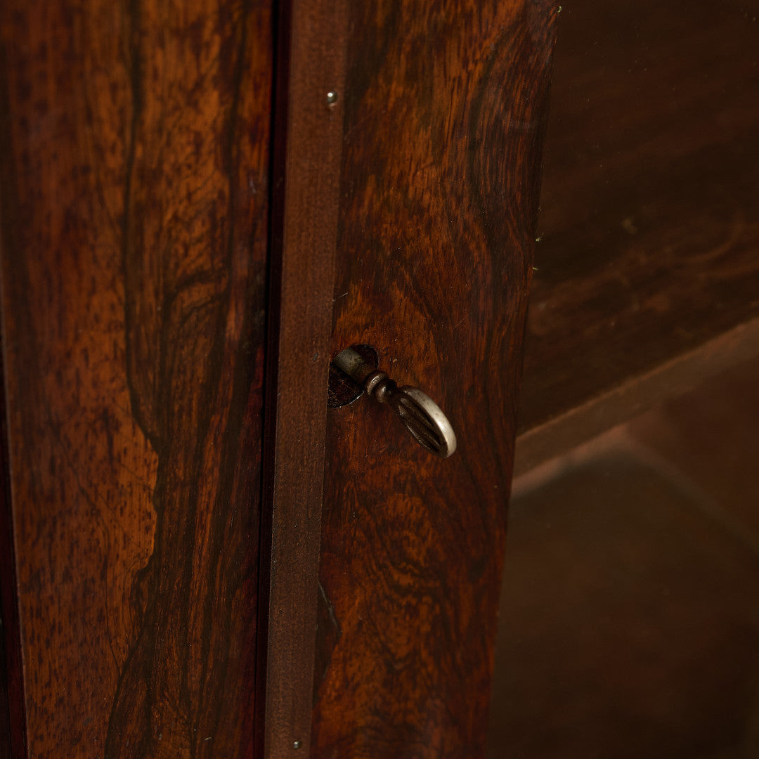 英国 クラシック ガラス キャビネット