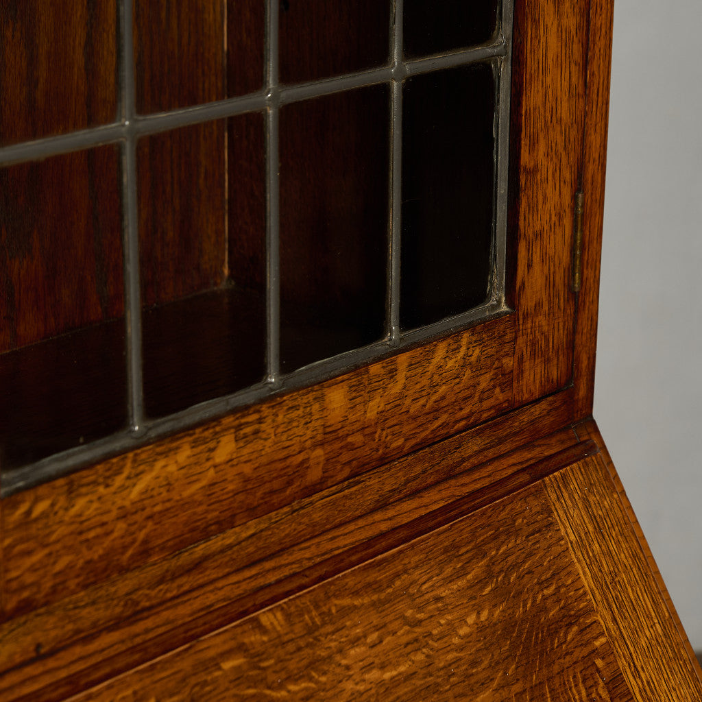 英国 クラシック ビューロー ブックケース デスク