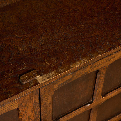 英国 クラシック オーク材 ブックケース