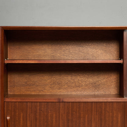 英国 ヴィンテージ ガラス キャビネット