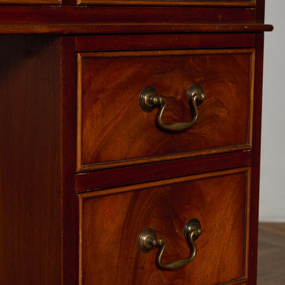 英国 クラシック 両袖 デスク