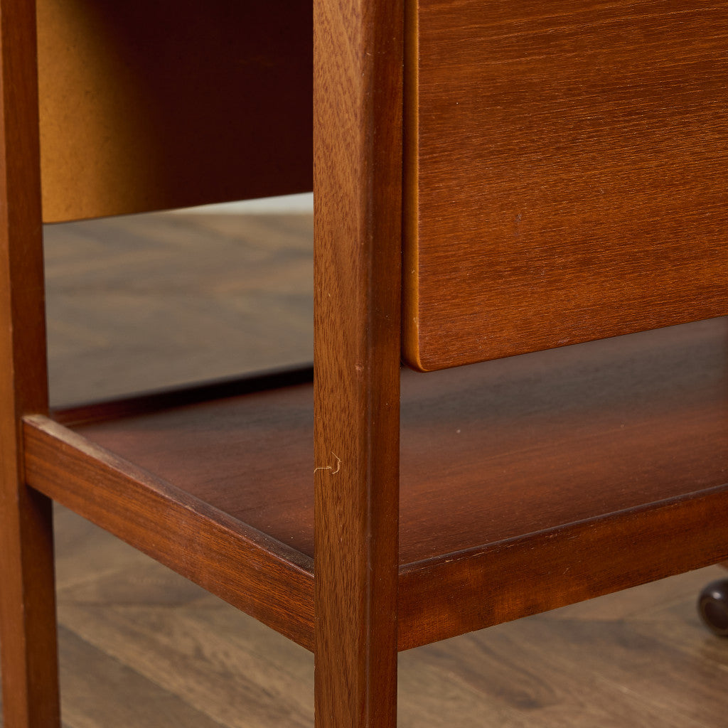 英国 ヴィンテージ ドロップリーフ トロリー ワゴン