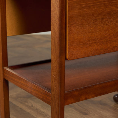 英国 ヴィンテージ ドロップリーフ トロリー ワゴン