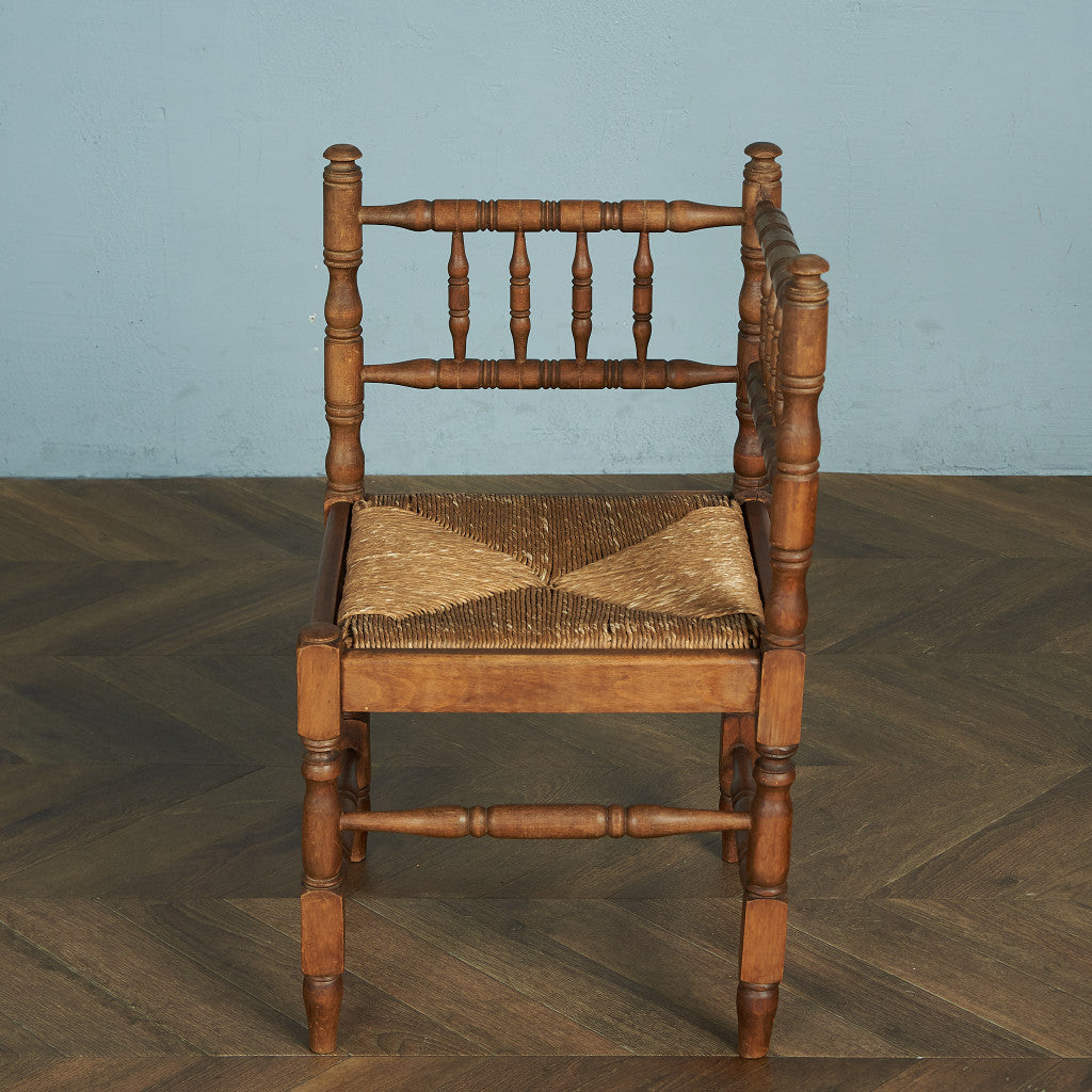 英国クラシック ラッシュシート張り コーナーチェア #81751 – camori