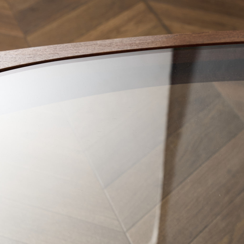 ヴィンテージ スクエア ガラス センターテーブル