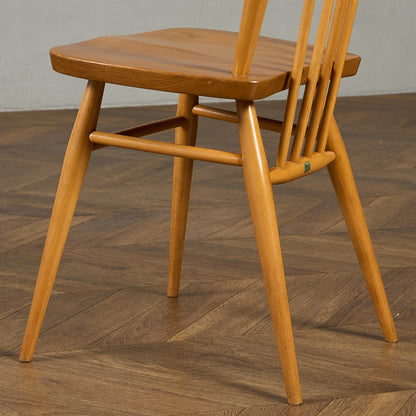 ヴィンテージ スティックバック ハイバックチェア ブルーラベル