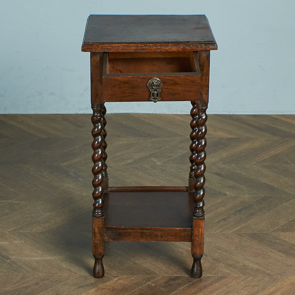 British classic oak occasional side table #77298