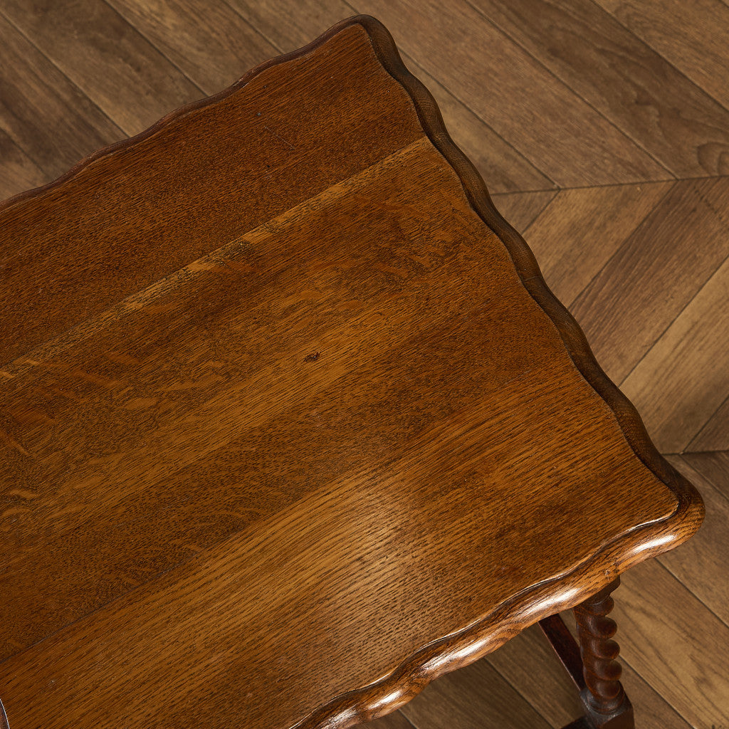 英国 クラシック バーリーシュガーツイスト サイドテーブル