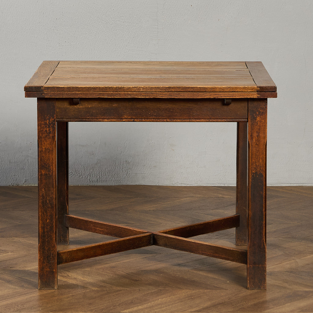 英国 クラシック ドローリーフ ダイニングテーブル