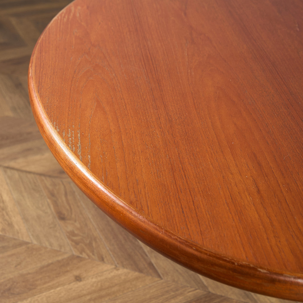 英国 ヴィンテージ オーバル ロング ダイニングテーブル