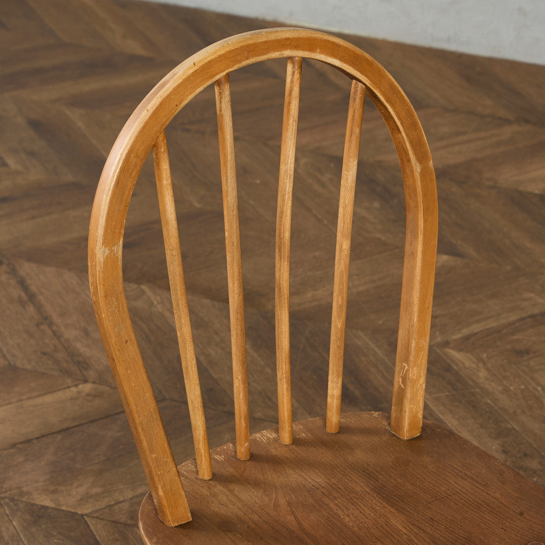 ヴィンテージ 4本 スポーク フープバックチェア