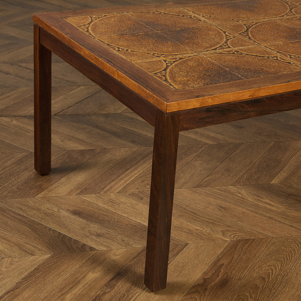 デンマーク ヴィンテージ タイルトップ コーヒーテーブル