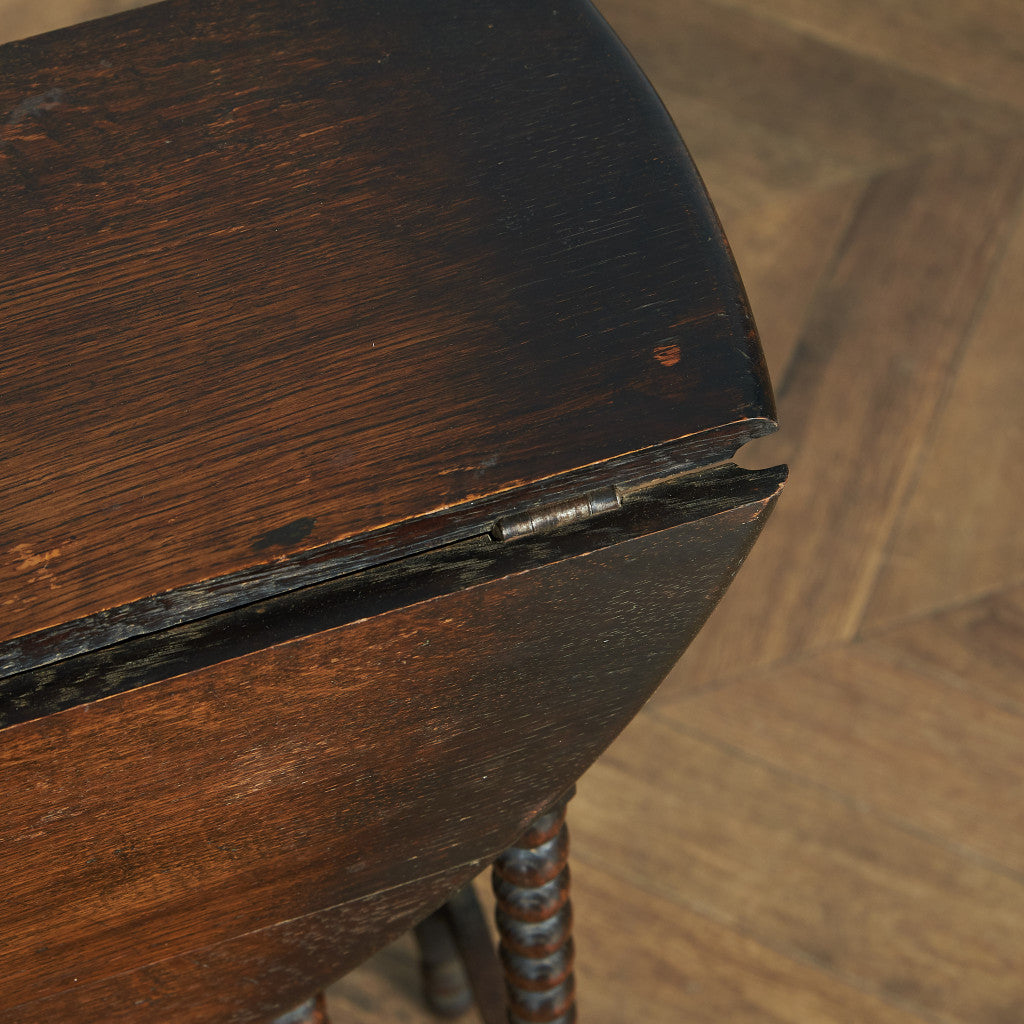 英国クラシック ドロップリーフ ゲートレッグテーブル