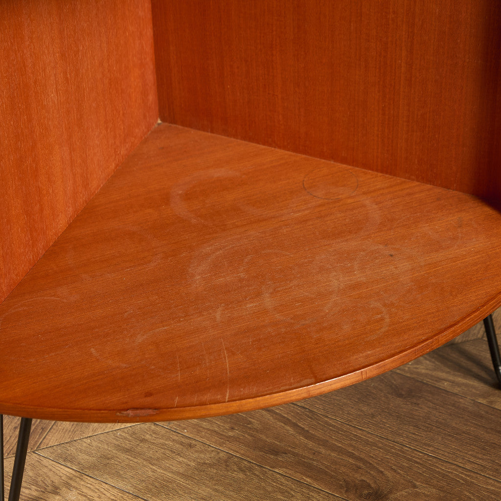 Fresco コーナーキャビネット 3点セット カスタム アイアン ヘアピンレッグ