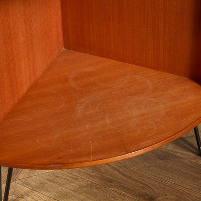 Fresco コーナーキャビネット 3点セット カスタム アイアン ヘアピンレッグ