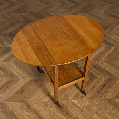 英国 ヴィンテージ ドロップリーフ トロリー ワゴン