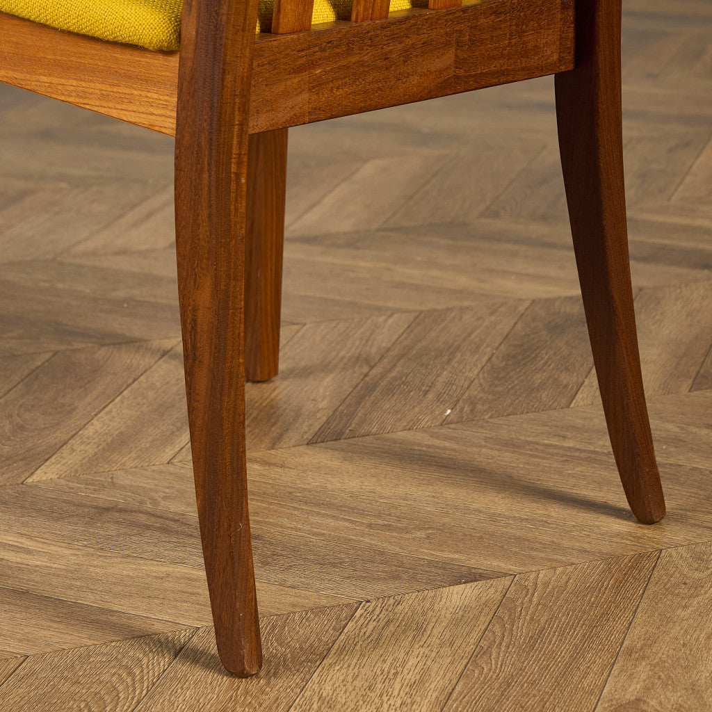 スラットバックチェア 座面張替え済み