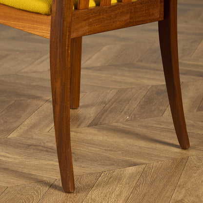 スラットバックチェア 座面張替え済み