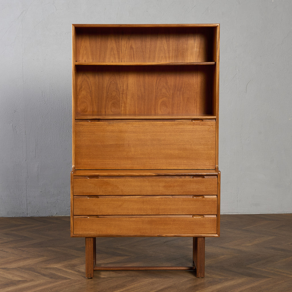 ヴィンテージ ビューローブックケース ウォールユニット