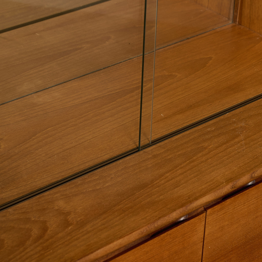 ヴィンテージ ガラスキャビネット