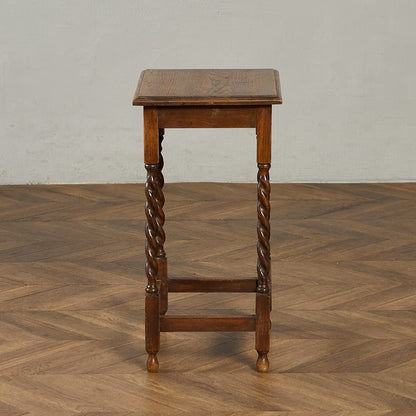 英国 クラシック バーリーシュガーツイスト サイドテーブル