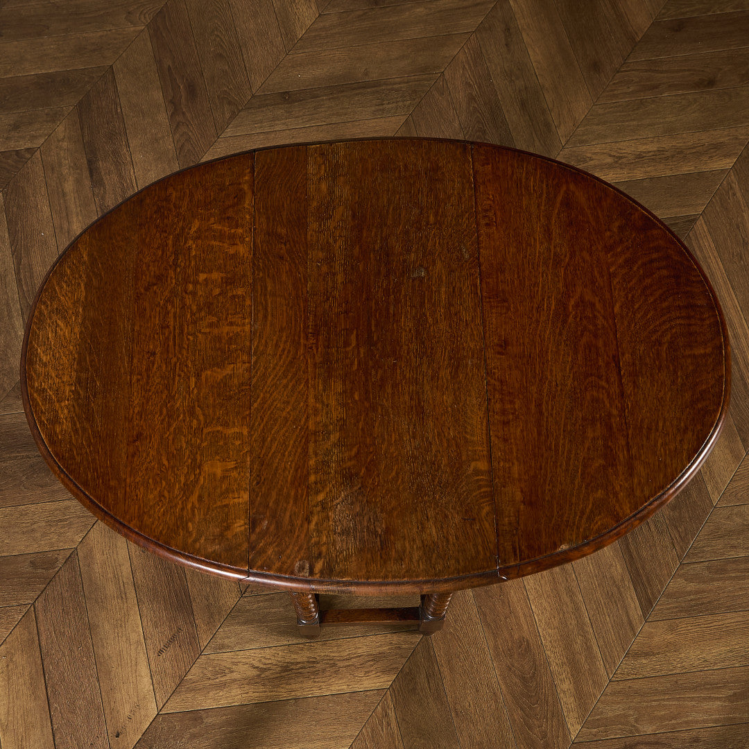 英国 クラシック ドロップリーフ ゲートレッグテーブル #97179