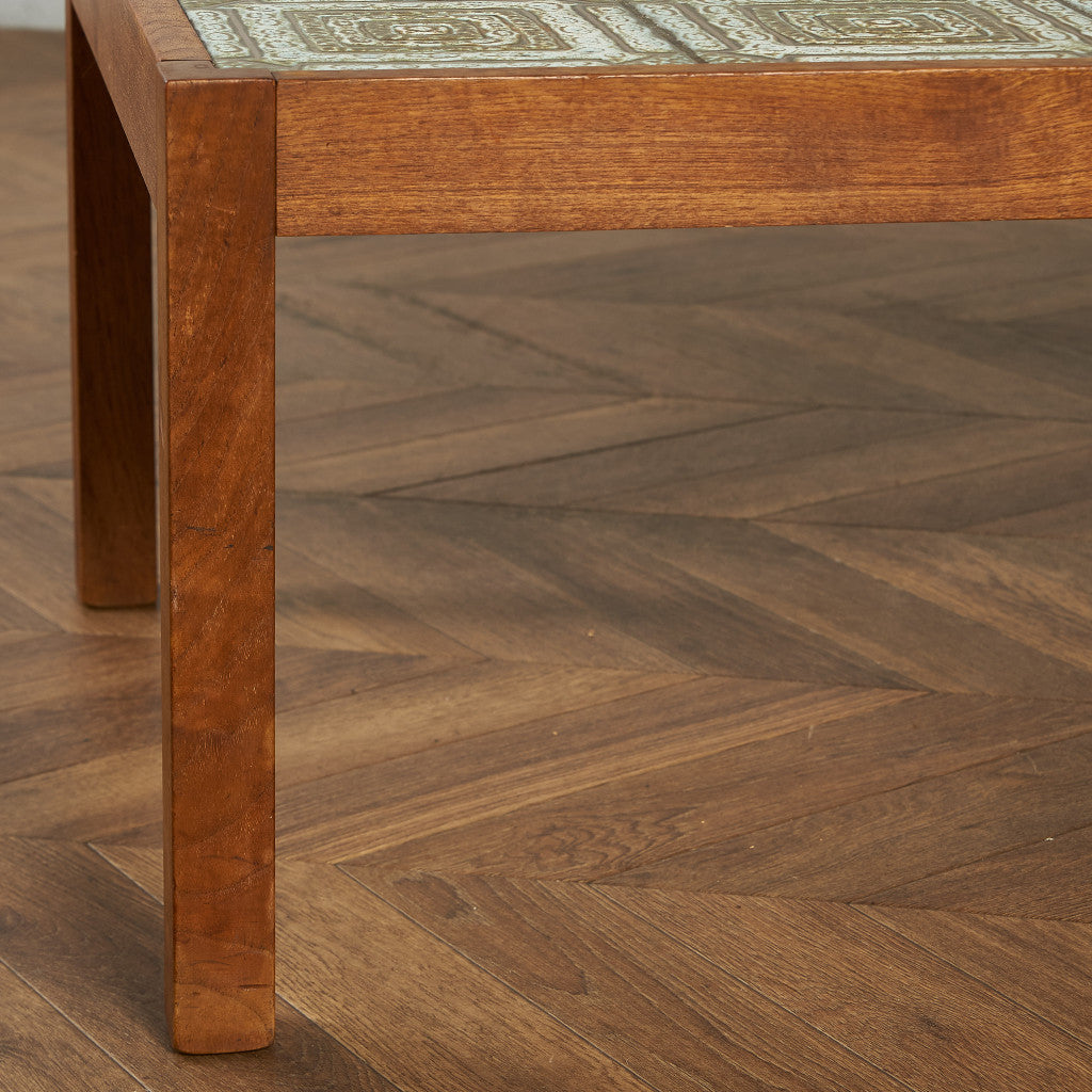 デンマーク製 タイルトップ コーヒーテーブル