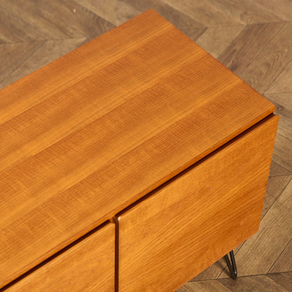 ヴィンテージ サイドボード カスタム アイアン ヘアピンレッグ