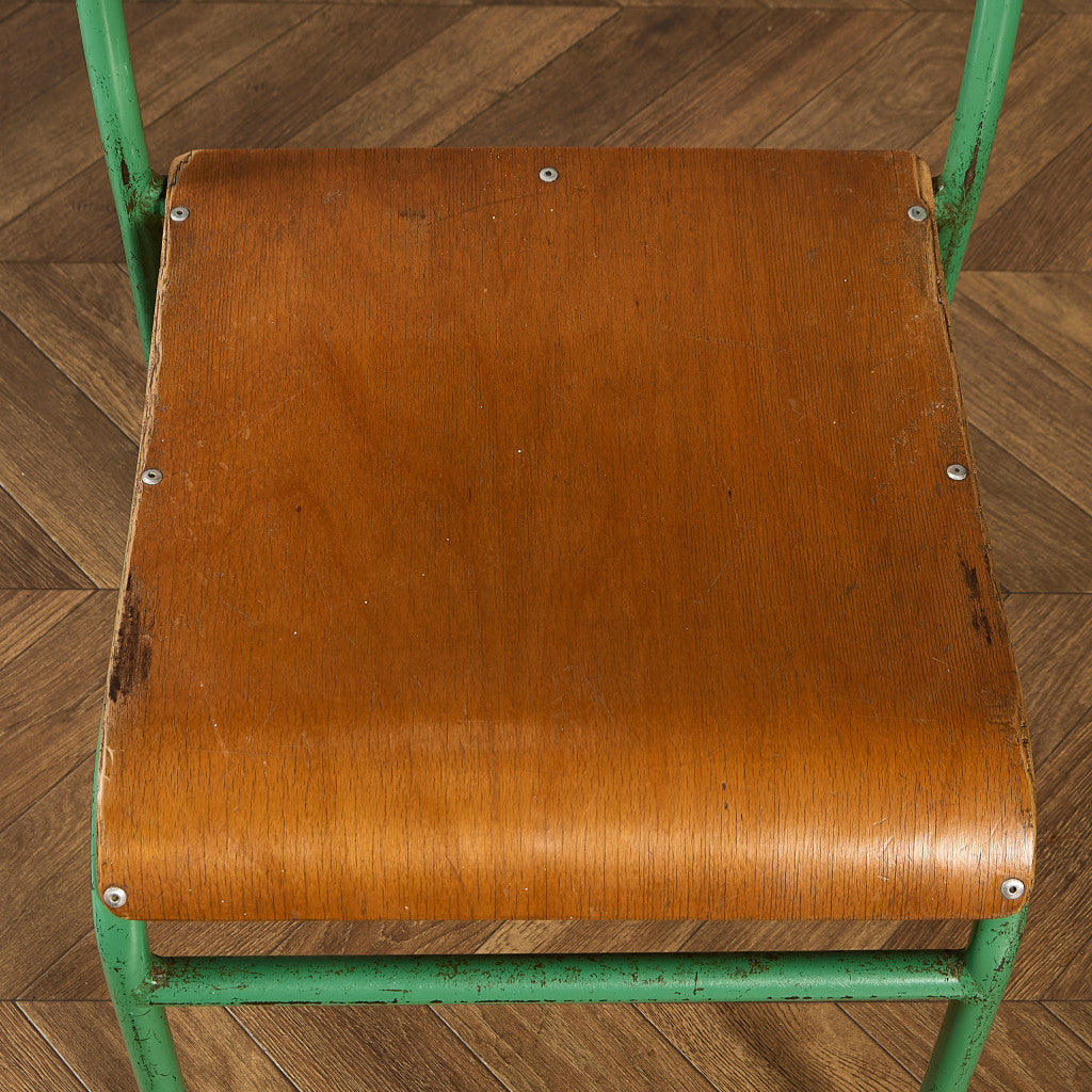 ヴィンテージ スタッキング スクールチェア