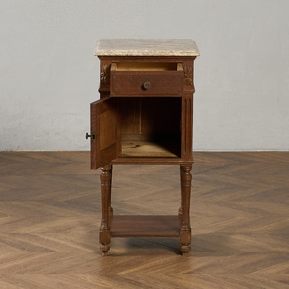 英国 クラシック 大理石 サイドキャビネット #96619