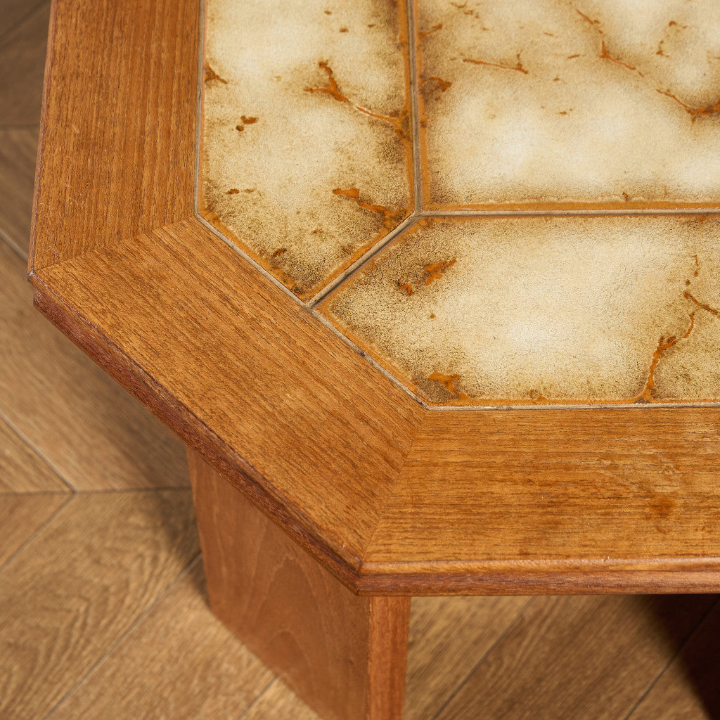 ヴィンテージ タイルトップ コーヒーテーブル