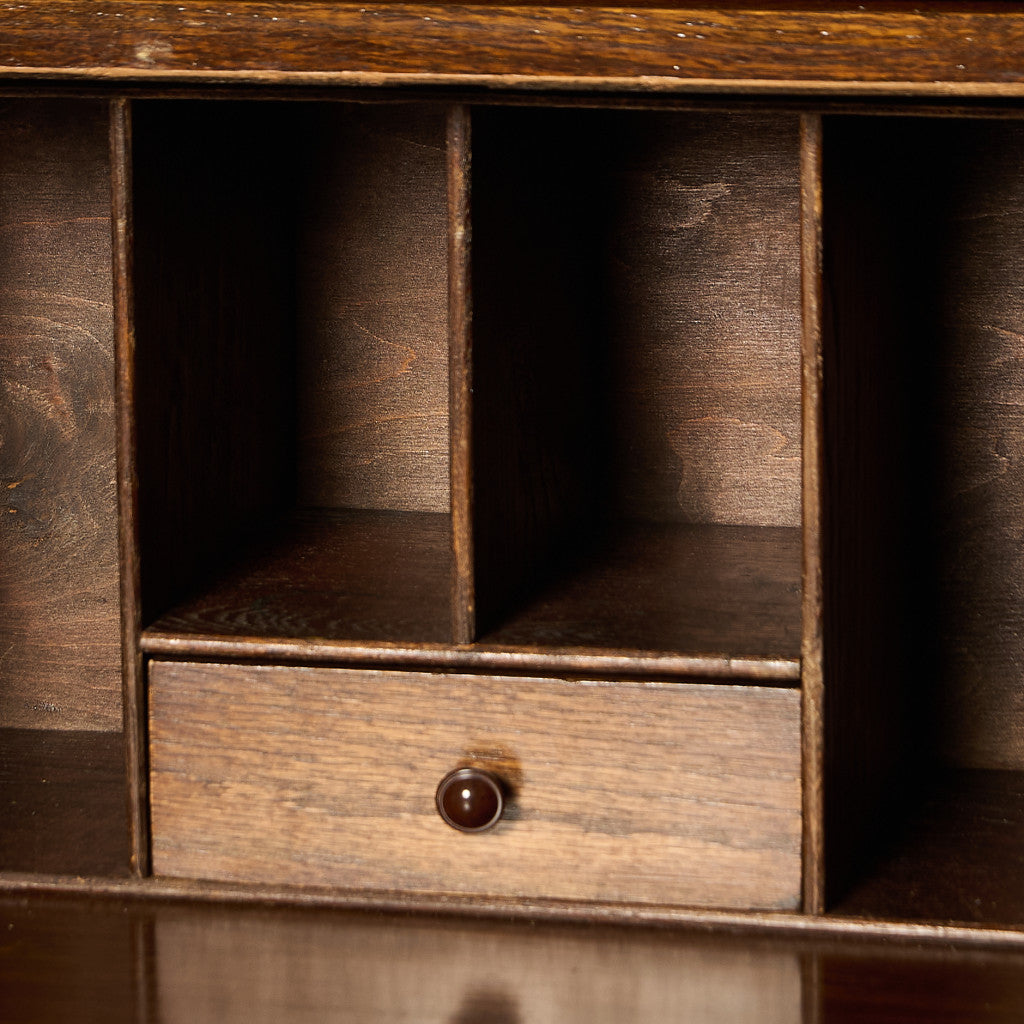 英国 クラシック ビューロー ブックケース デスク