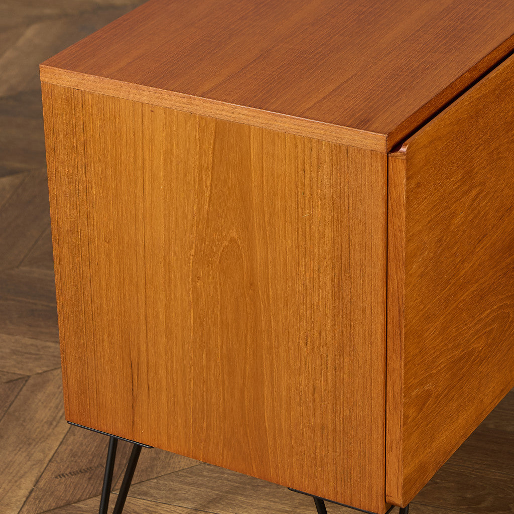 ヴィンテージ サイドボード カスタム アイアン ヘアピンレッグ