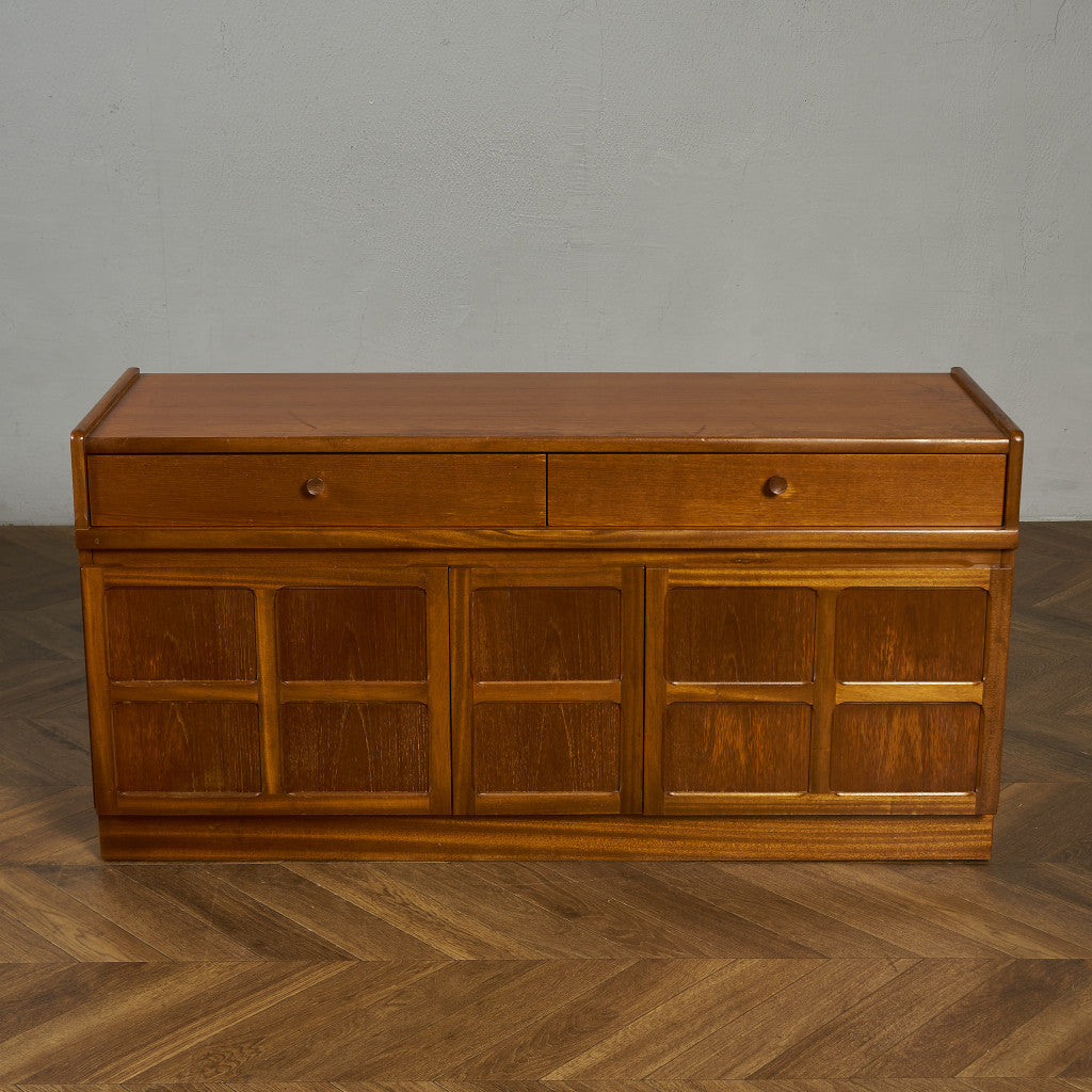 ネイサン Nathan 十字扉 ヴィンテージ ミュージックキャビネット サイドボード #89830