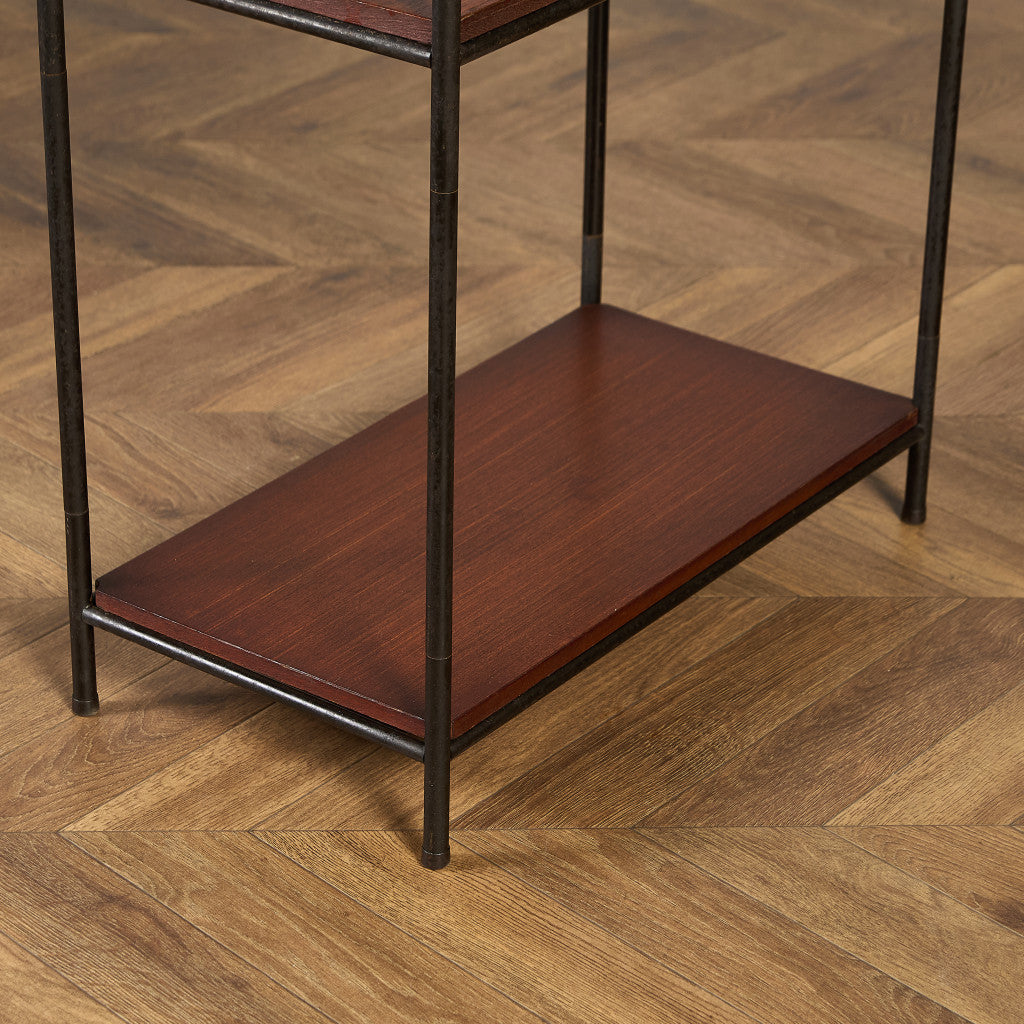 英国製 インダストリアル オープン シェルフ