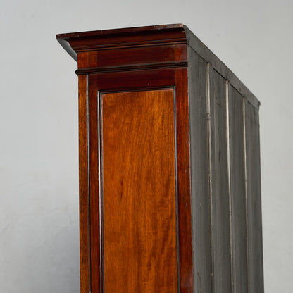 英国 アンティーク ビューロー ブックケース