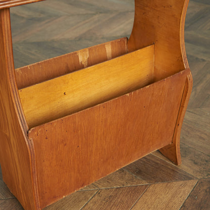 英国クラシック マガジンラック / サイドテーブル #85326