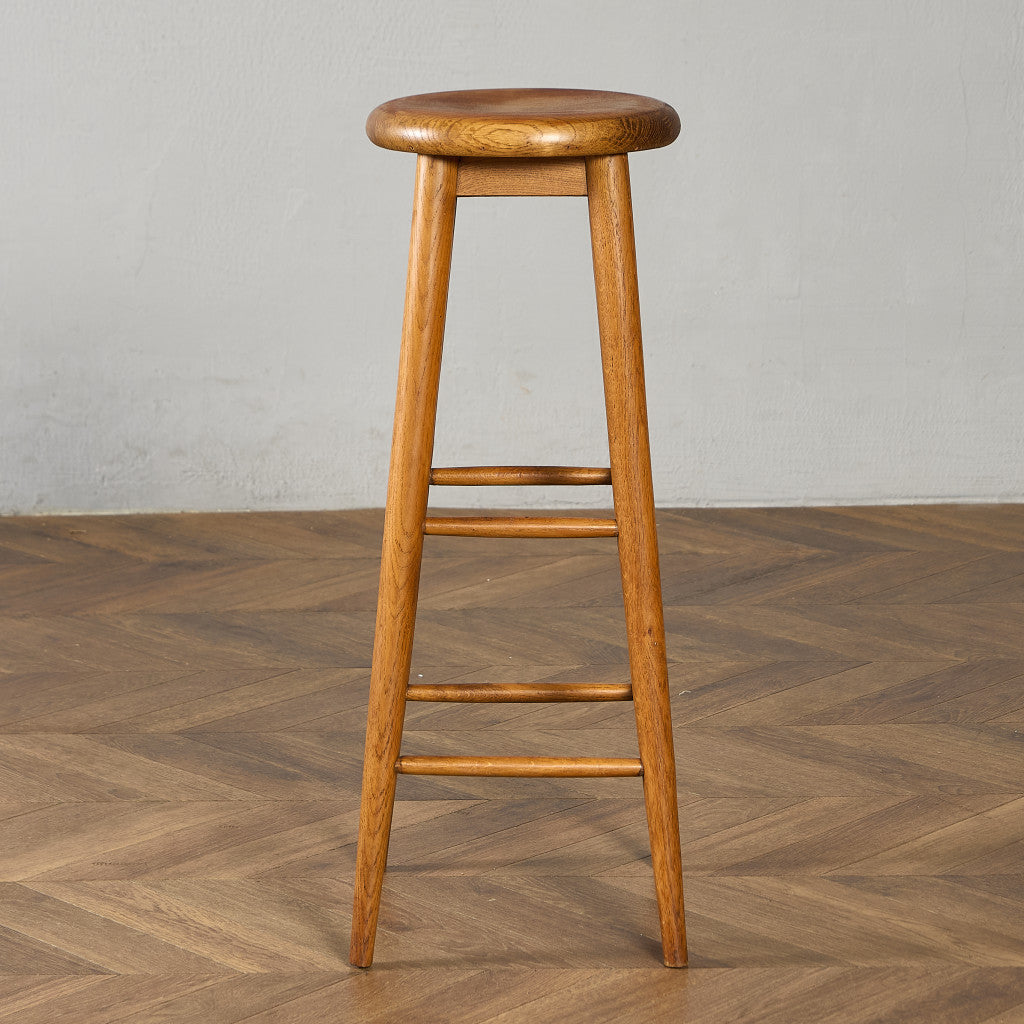 イギリス ヴィンテージ ハイ スツール