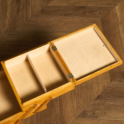 英国 ヴィンテージ ソーイングボックス