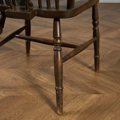 英国 クラシック ホイールバック ウィンザー アームチェア