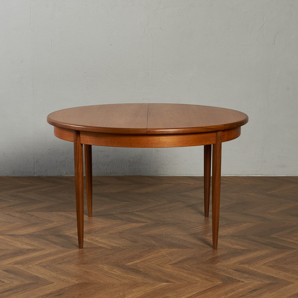 エクステンション ラウンド ダイニングテーブル