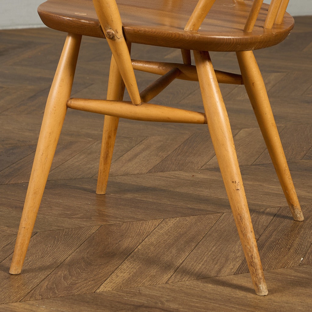 アーコール ERCOL ヴィンテージ クエーカー アームチェア ブルーラベル #89762