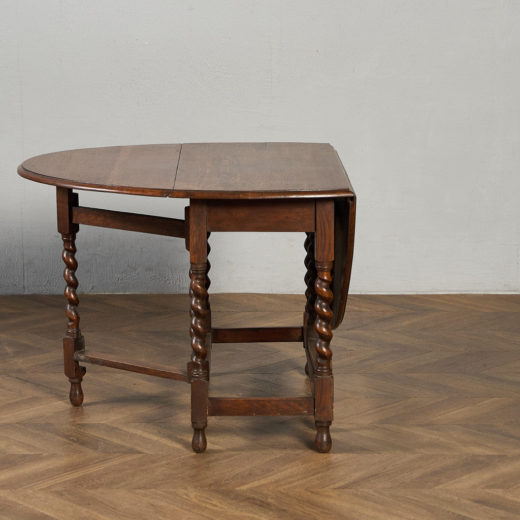 英国 クラシック ドロップリーフ ゲートレッグテーブル #91795