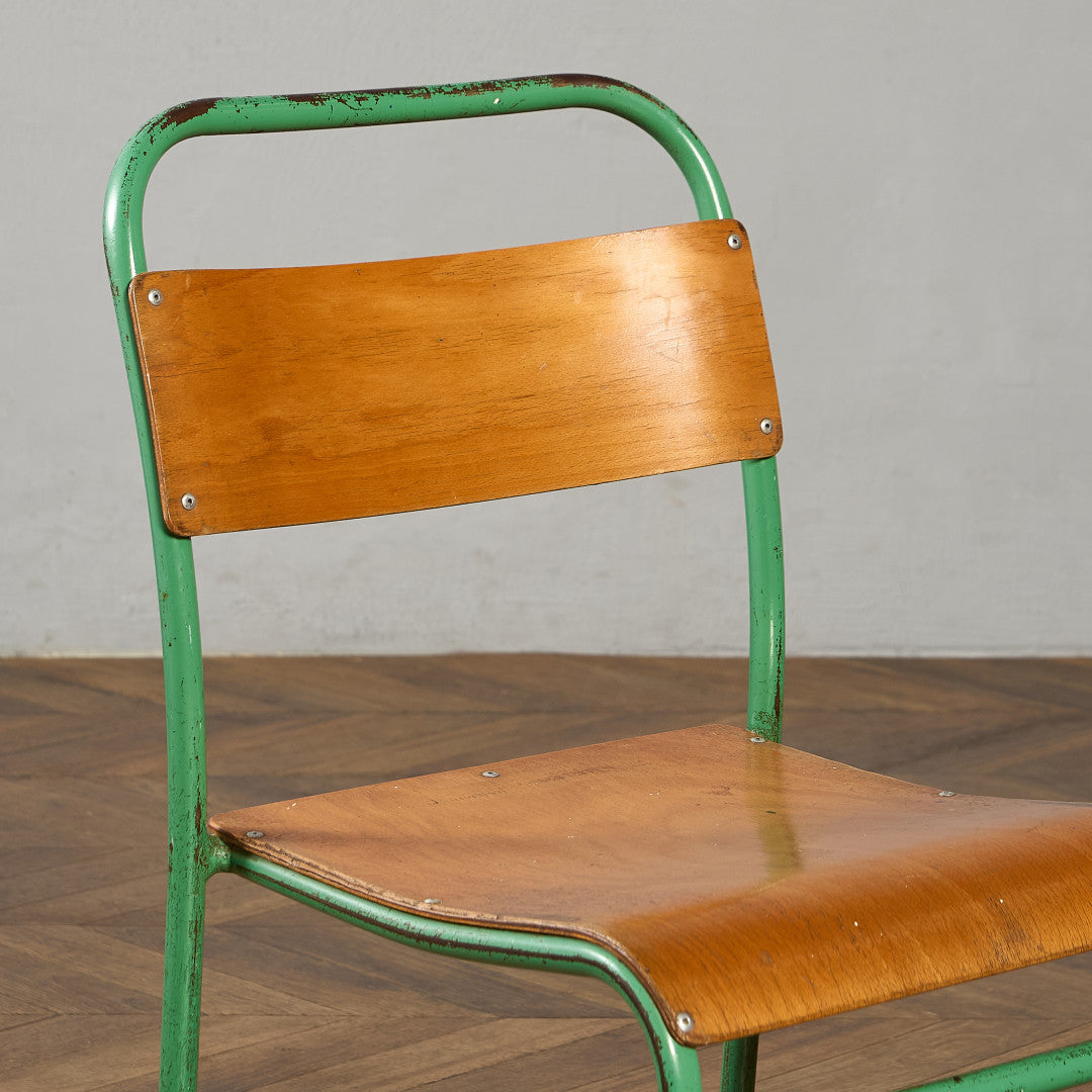 ヴィンテージ スタッキング スクールチェア